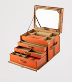 WOLF Canvas Ida Trunk Jewellery Box