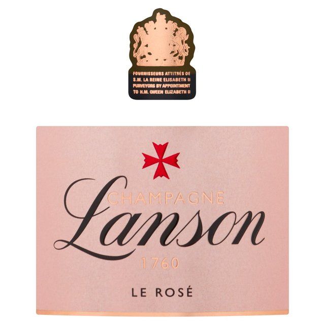 Champagne Lanson Le Rose Label    37.5cl