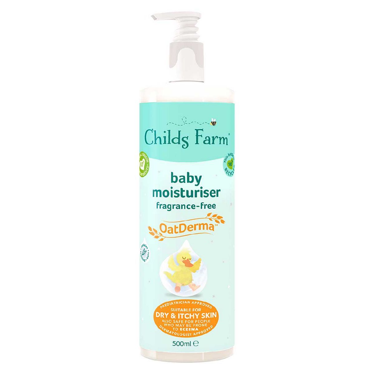 Childs Farm Oat Derma Baby Moisturiser 500ml