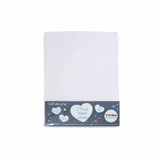 Clair De Lune Fitted Sheet Twin Pack Bed Grey White