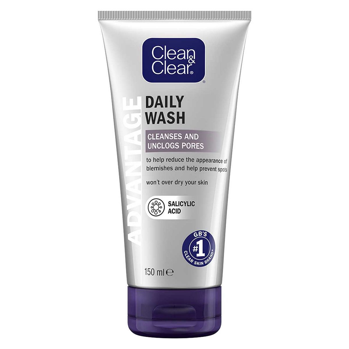Clean &amp;amp; Clear Advantage Quick Clear Daily Treatment Wash 150ml