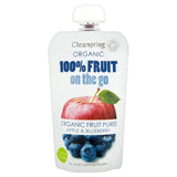 Clearspring Organic Fruit Puree Apple &amp;amp; Blueberry   120g