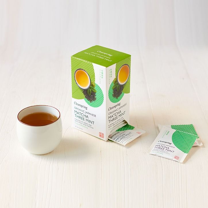 Clearspring Organic Japanese Matcha Turmeric, Green Tea 20 Tea Bags