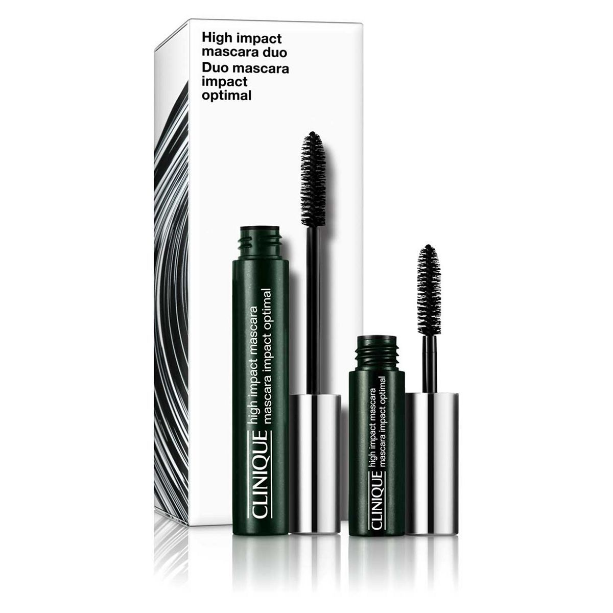 Clinique High Impact Mascara Duo: Home &amp;amp; Away Makeup Gift Set