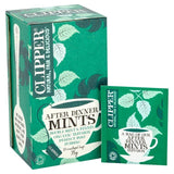 Clipper After Dinner Mints Organic Double Mint &amp;amp; Fennel Infusion Tea Bags   20 per pack