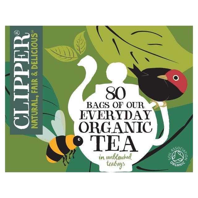 Clipper Organic Everyday 80 Tea Bags   80 per pack