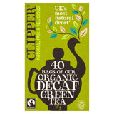 Clipper Organic &amp;amp; Fairtrade Decaffeinated Green Tea   40 per pack
