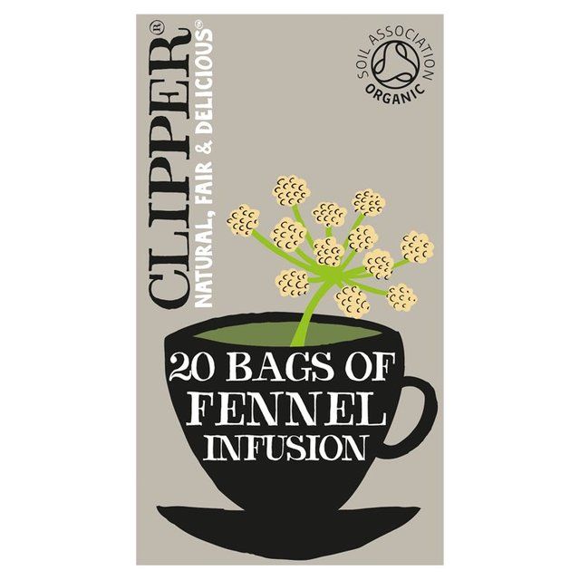 Clipper Organic Fennel Tea Bags   20 per pack