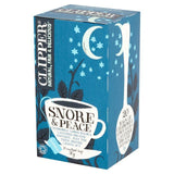 Clipper Snore &amp;amp; Peace Organic Chamomile Lemon Balm &amp;amp; Lavender Tea Bags   20 per pack