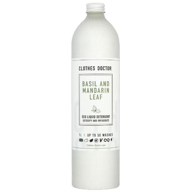 Clothes Doctor Basil &amp;amp; Mandarin Leaf Eco Liquid Detergent   1L