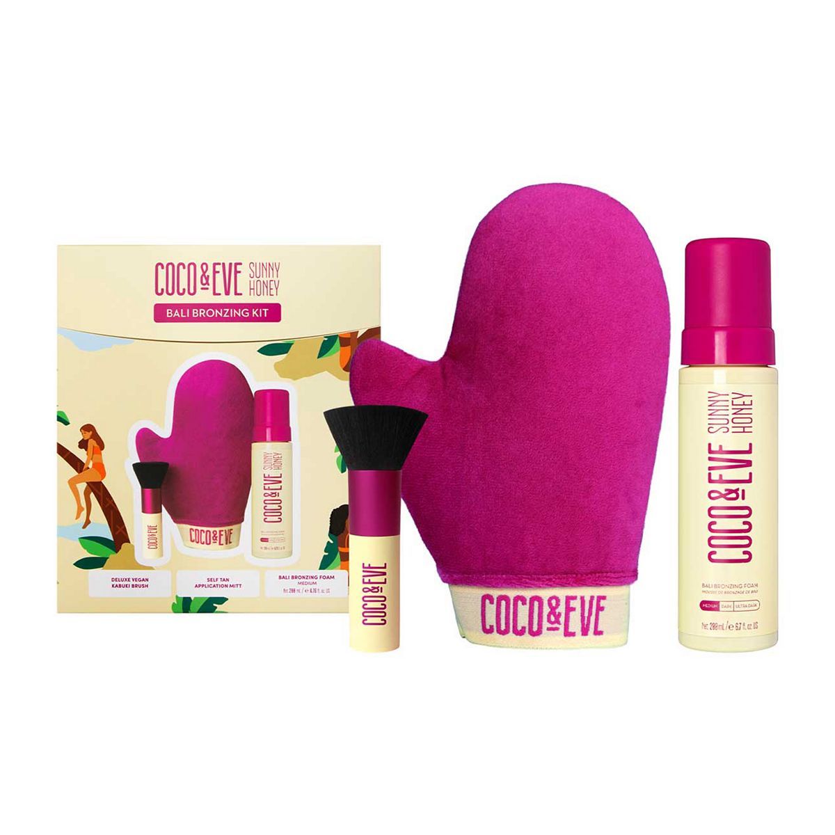 Coco &amp;amp; Eve Bali Bronzing Kit - Medium