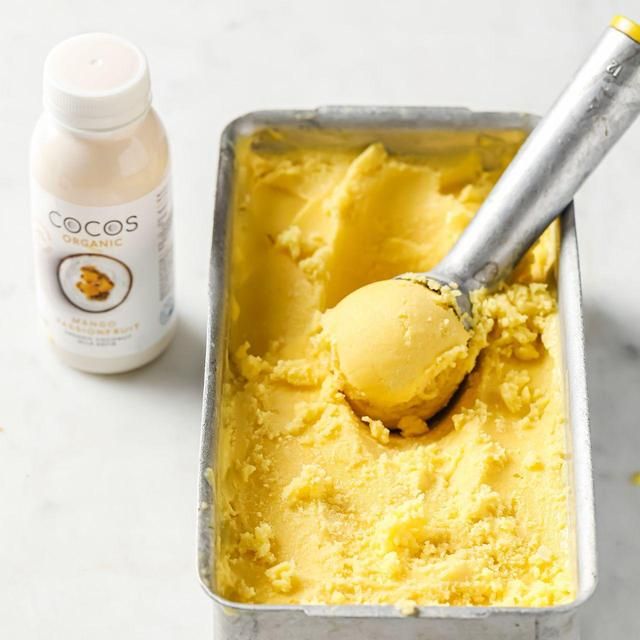 COCOS Organic Mango and Passionfruit Coconut Kefir Drink   200ml