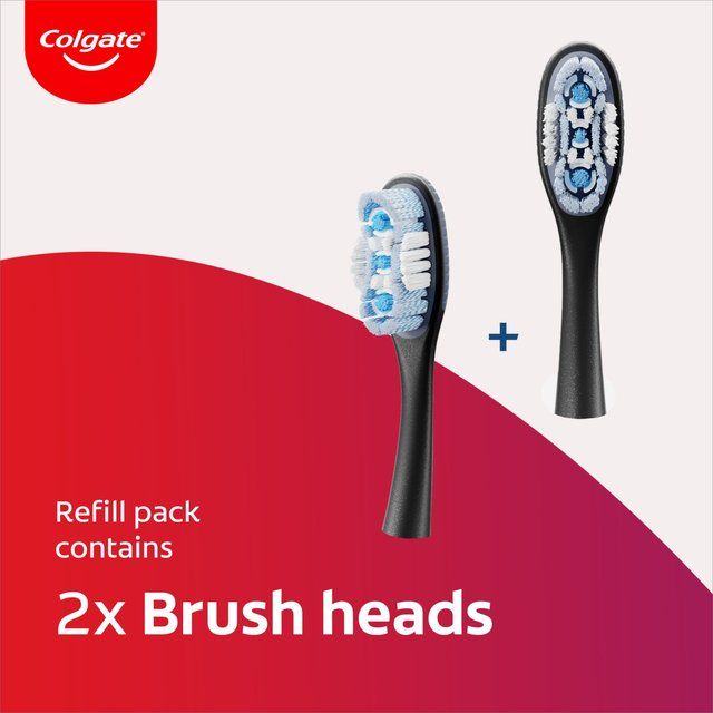 Colgate Keep Max White Toothbrush Replacement Heads   2 per pack
