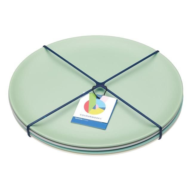 Colourworks Classics Melamine Salad Plates 23cm   4 per pack