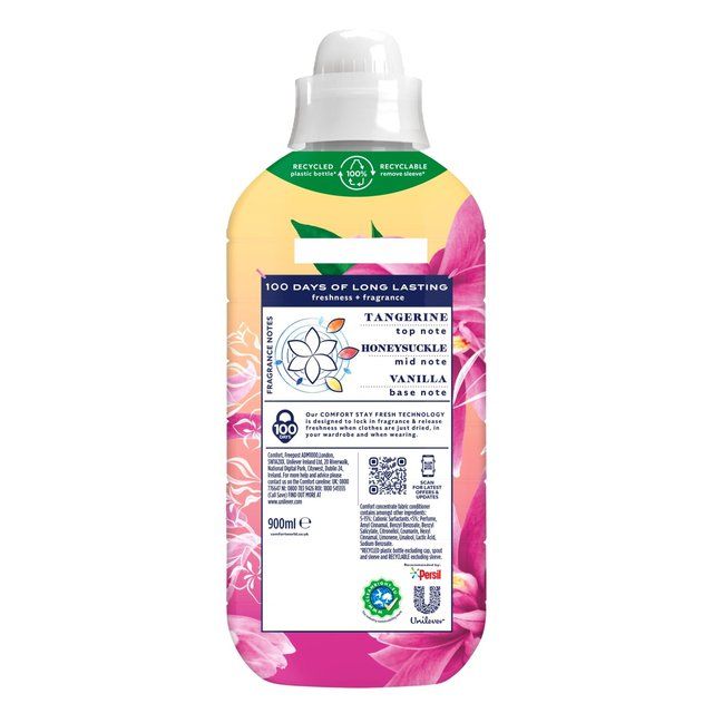 Comfort Creations Fabric Conditioner Honeysuckle &amp;amp; Sandalwood 30 Washes   900ml