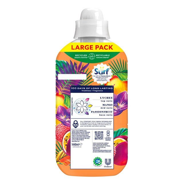 Comfort Creations Fabric Conditioner Passion Bloom 48 Washes   1400ml