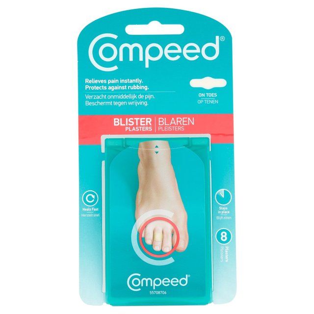 Compeed Blister on Toes Plasters   8 per pack