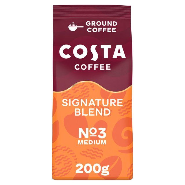 Costa Coffee Signature Blend Ground Coffee   200g