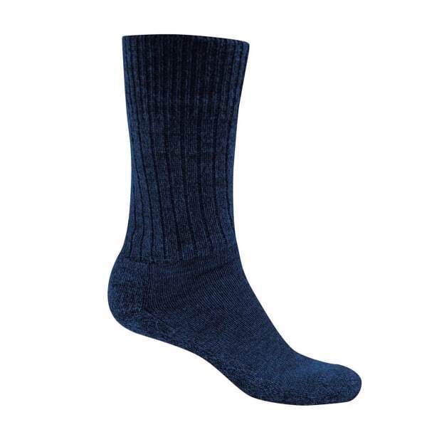 Craghoppers Womens Laugton Wool Hiking Socks (6-8) Dark Navy Marl