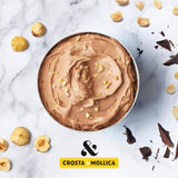 Crosta &amp;amp; Mollica Gianduia Hazelnut &amp;amp; Chocolate Gelato   450ml