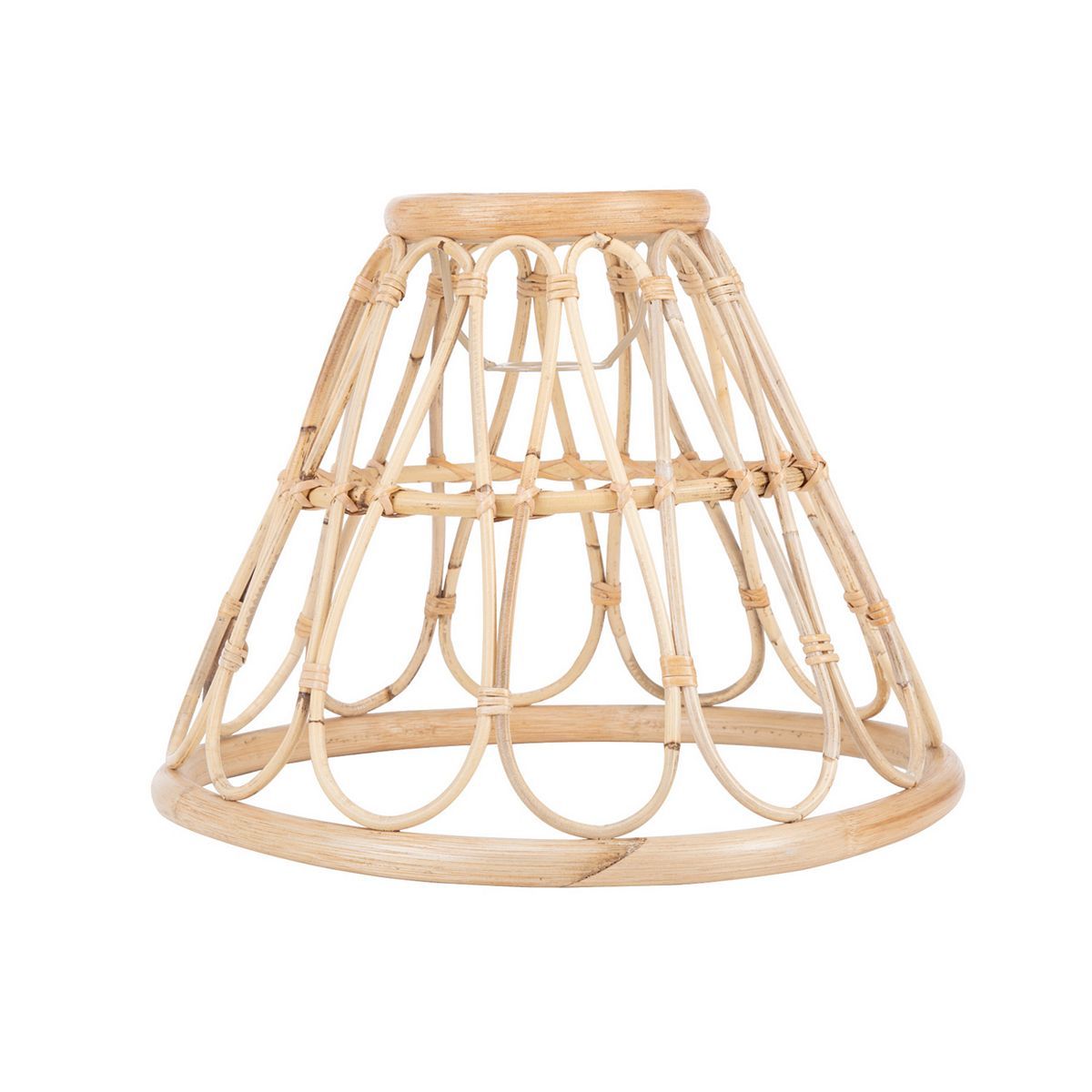 CuddleCo Aria Lampshade  - Rattan
