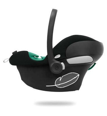 Cybex Aton B2 &amp;amp; Base One (iSize Infant Carrier &amp;amp; Base) - Volcano Black