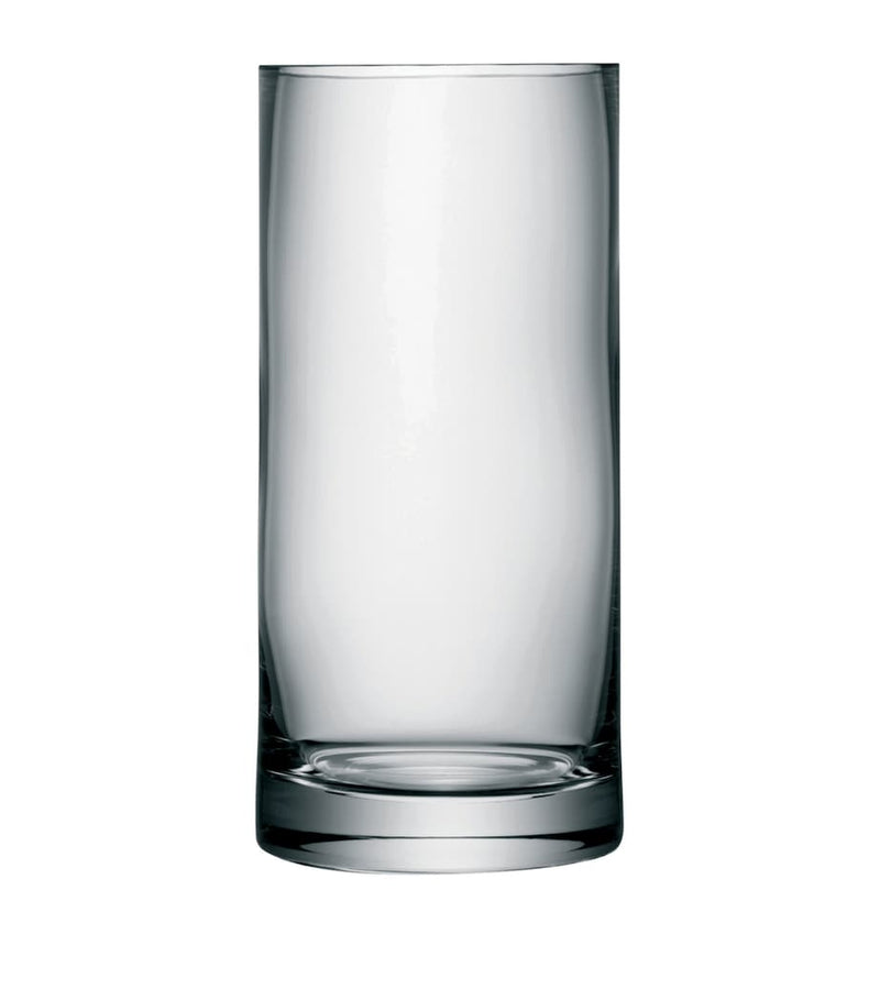LSA International Glass Column Vase 28cm, UK version