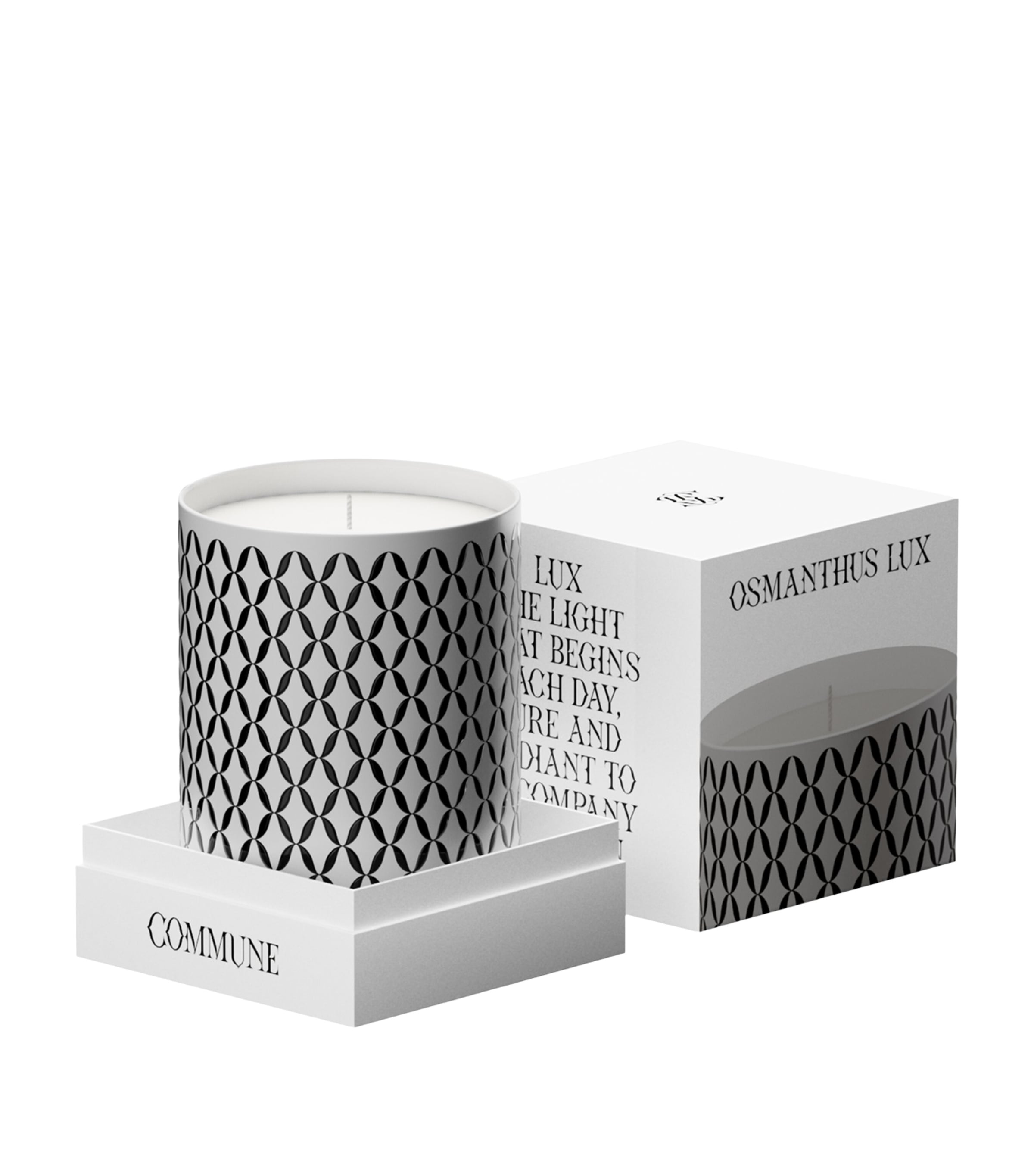 Commune Osmanthus Lux scented candle - British product