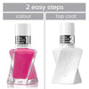 Essie Gel Couture pink vegan nail polish, UK version