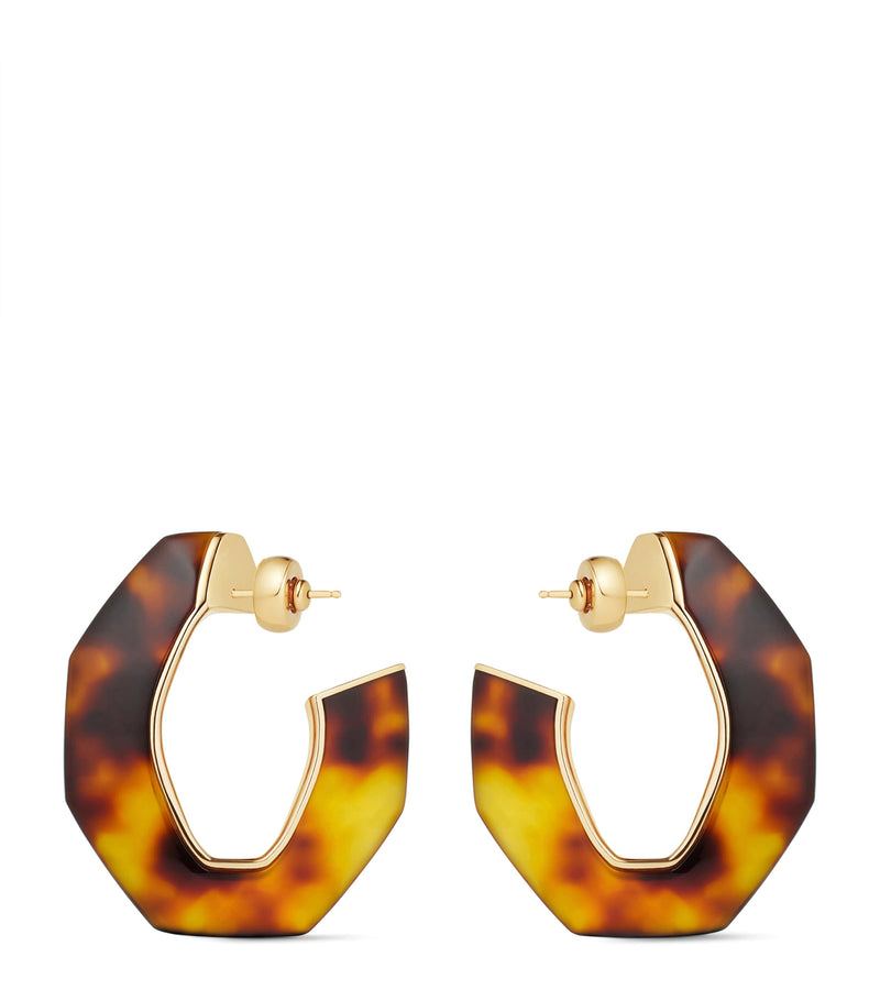 Givenchy Large Tortoiseshell Earrings