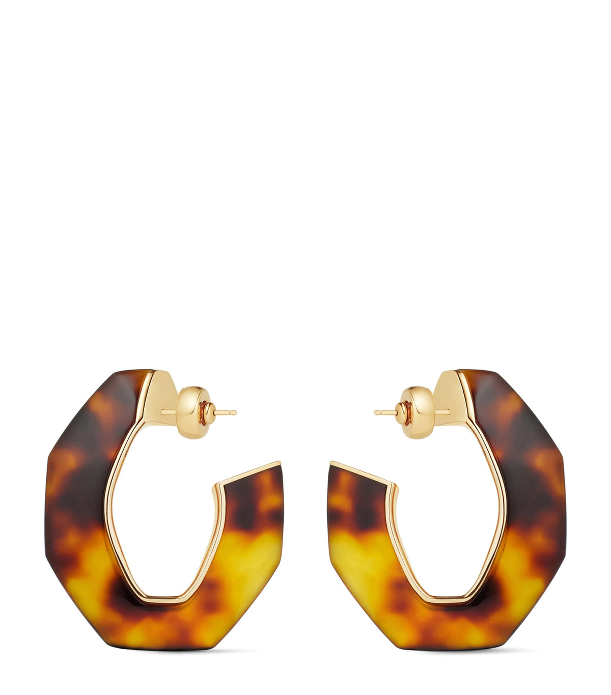Givenchy Large Tortoiseshell Earrings
