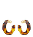 Givenchy Large Tortoiseshell Earrings