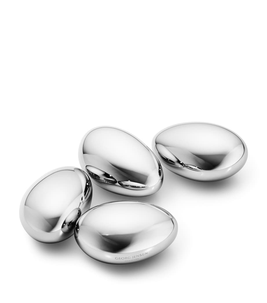 Georg Jensen stainless steel ice cube trays set of 4, UK version
