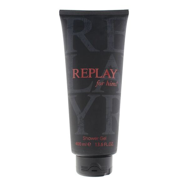 Replay For Him Shower Gel 400ml, imported from the UK