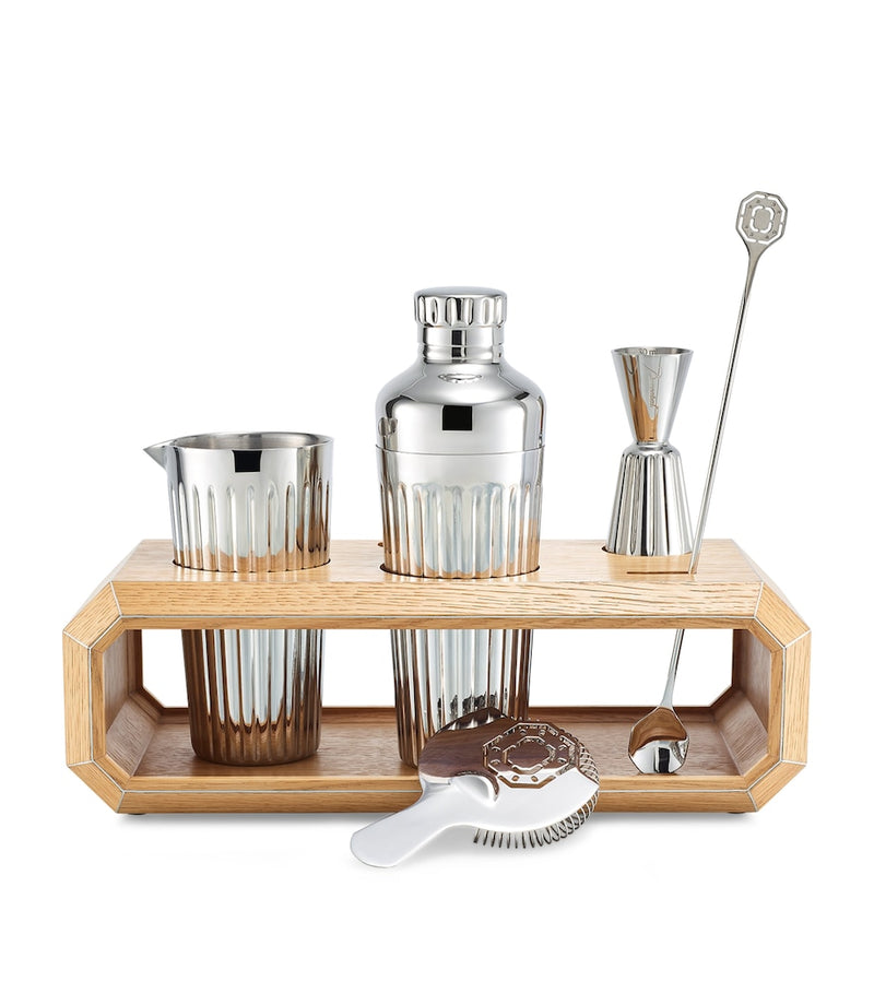 Baccarat Octogone Stand bar accessory set - British product