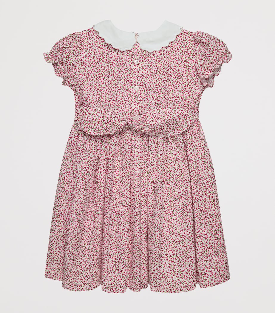 Trotters Ditsy Duck-Appliqué dress for ages 2-5 years (British brand)