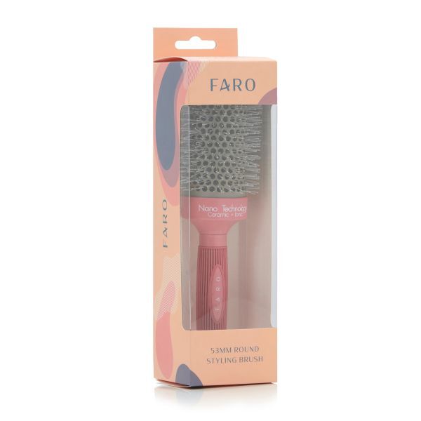 FARO Ceramic Barrel Hair Brush 53mm - British product
