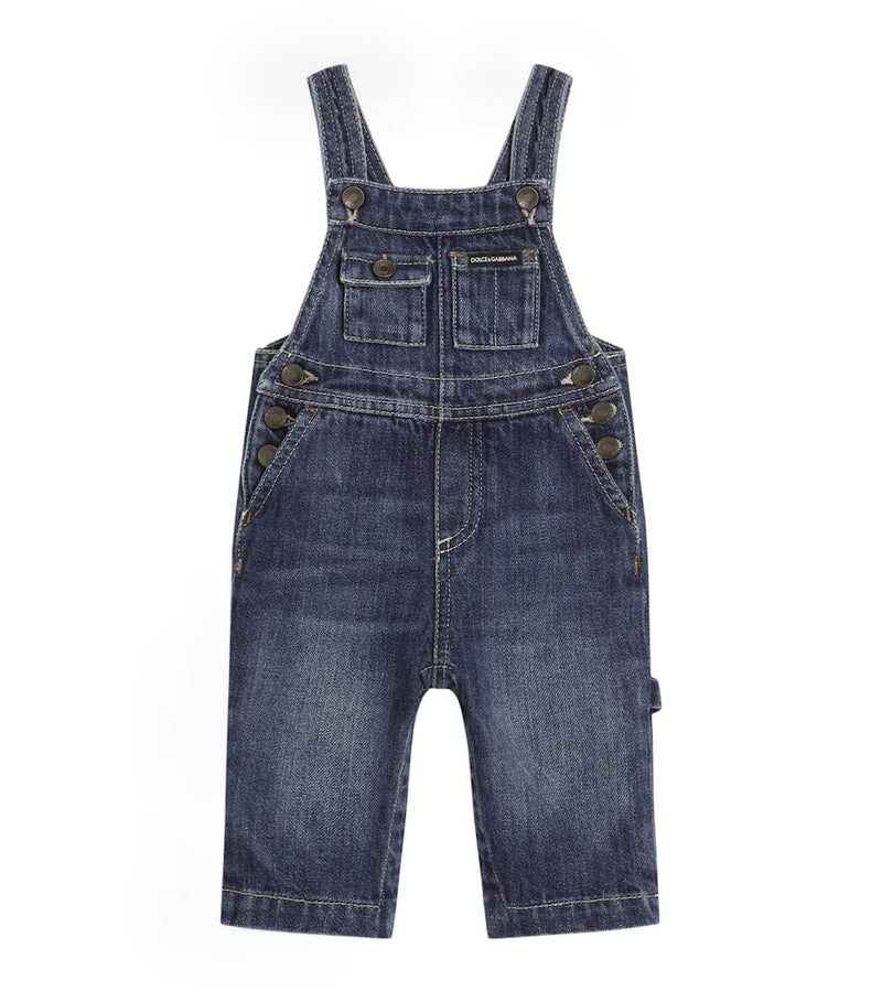 Dolce&Gabbana kids denim dungarees 3-30 months - British product