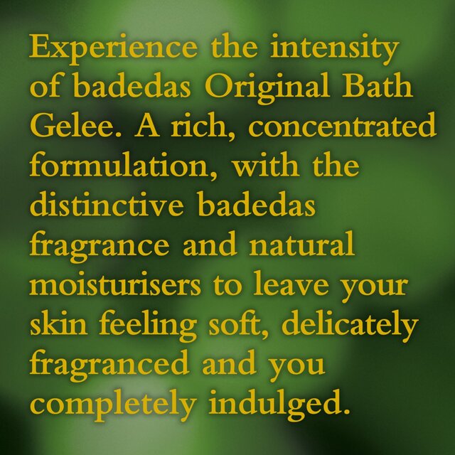 Badedas Original Bubble Bath Gelee   750ml - McGrocer
