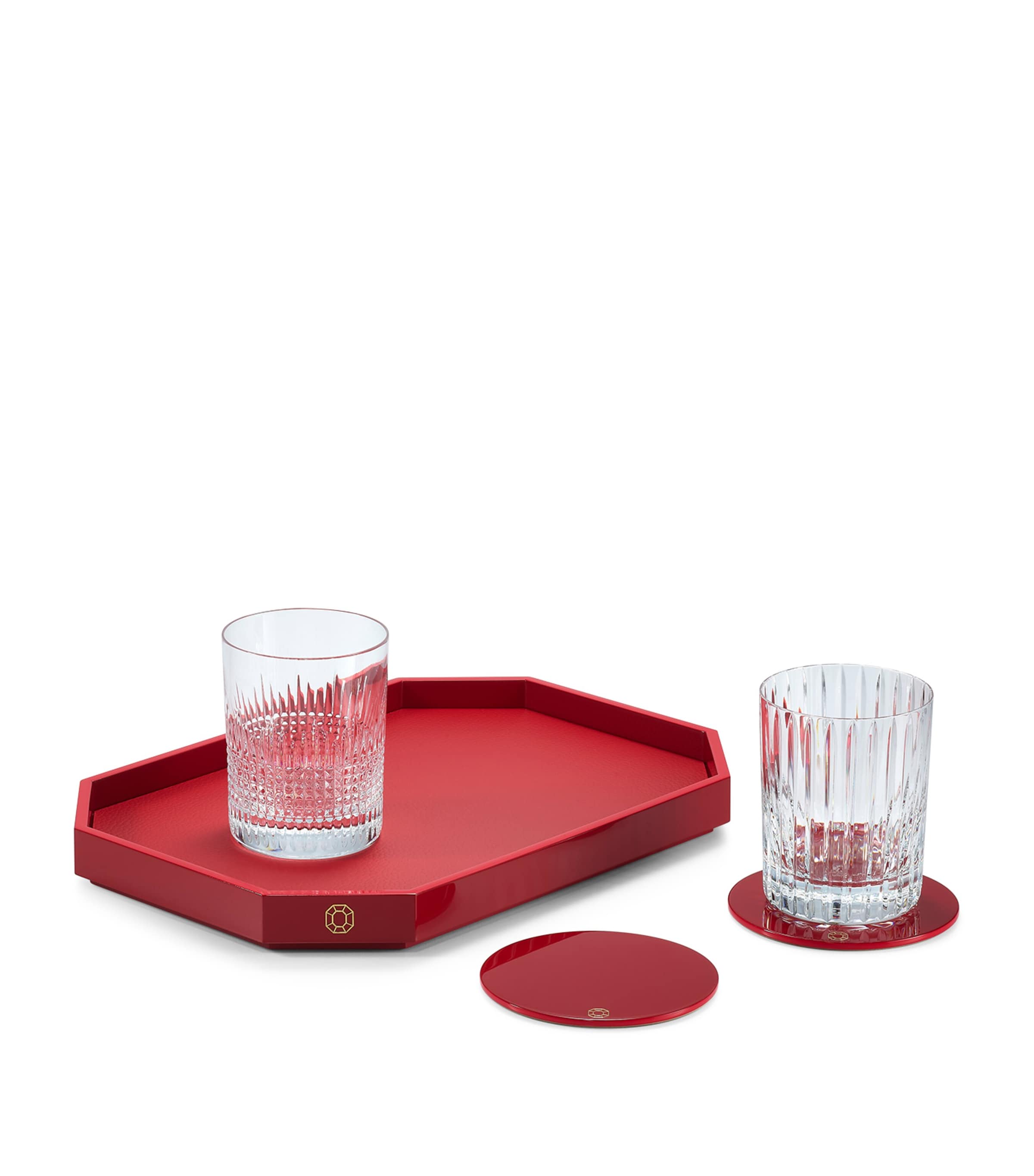Baccarat Small Octogone Tray 33cm x 23cm - British product