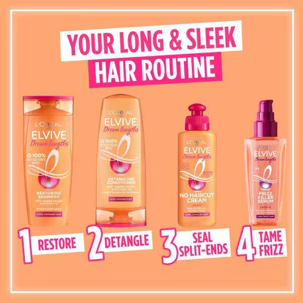 L'Oreal Paris Dream Lengths Leave In Conditioner 200ml, UK version