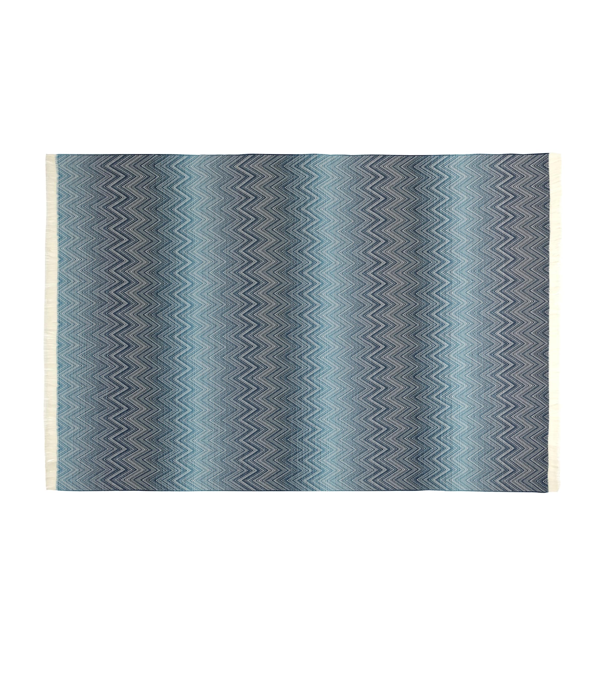 Missoni Home Merino Wool Timmy Throw 130cm x 190cm, imported from the UK