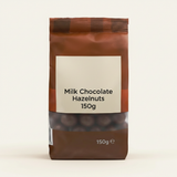 Holland & Barrett milk chocolate hazelnuts 150g, UK version