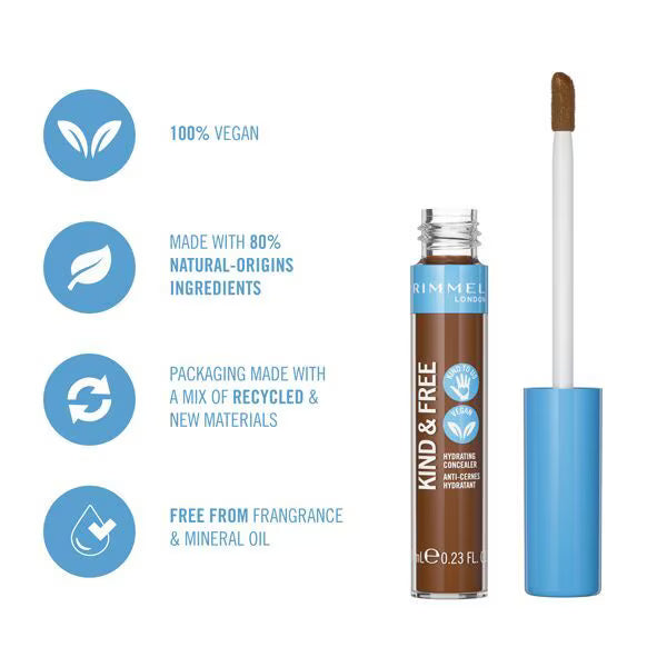 Rimmel kind and free hydrating concealer deep, imported from the UK
