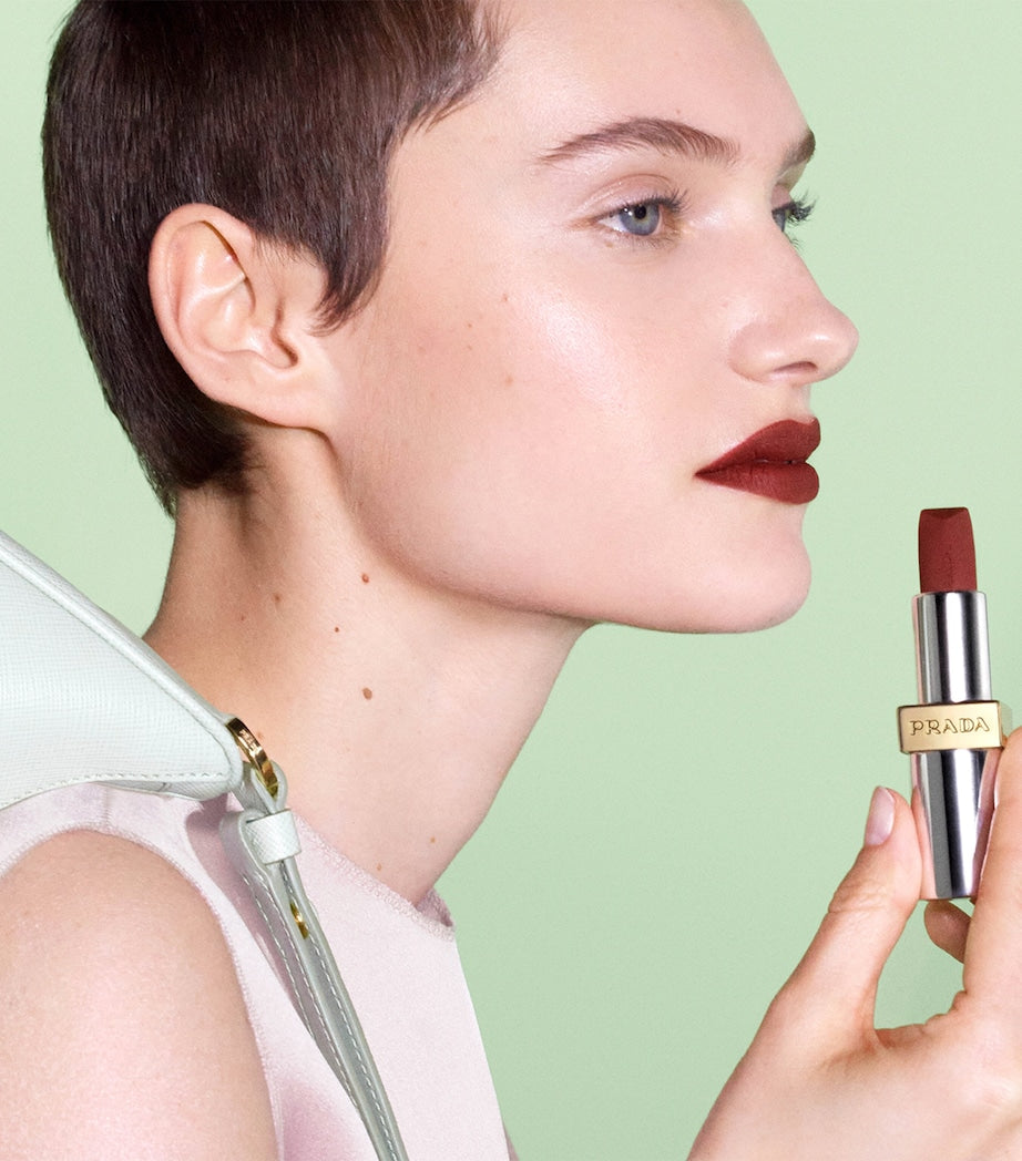 Prada Beauty Monochrome Hyper Matte Lipstick, imported from the UK