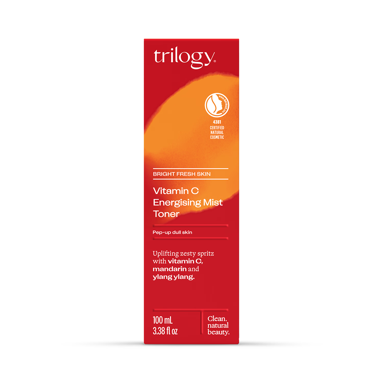 Trilogy Vitamin C Energising Mist Toner 100ml (British brand)