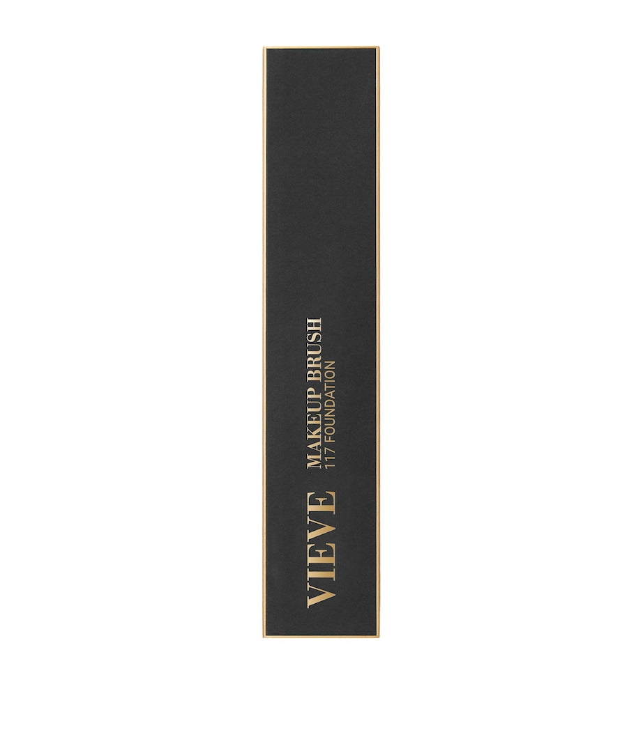 Vieve 117 foundation brush with ergonomic handle and domed bristles (British brand)