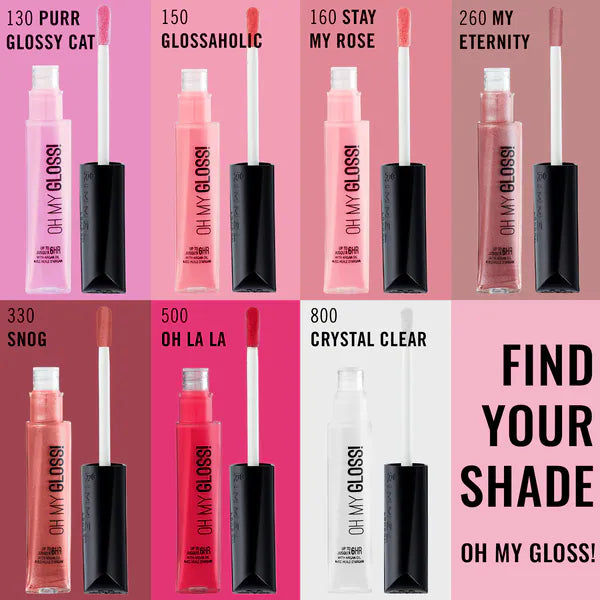 Rimmel London Lip Gloss Glossy Cat 130, imported from the UK