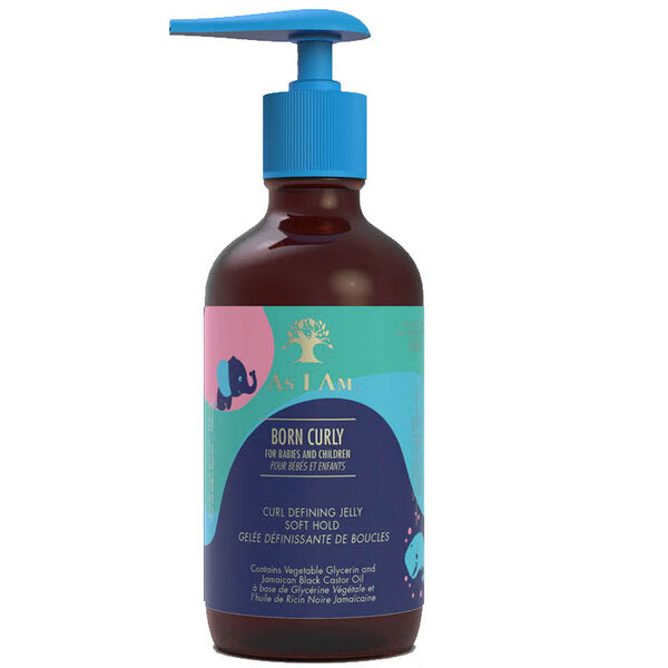 As I Am Born Curly Jelly Soft Hold, imported from the UK