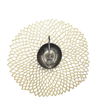 Chilewich Dahlia Round Placemat (38cm)
